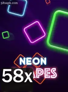 Descubra NeonShapes: O Desafio Cibernético do Momento com Ícones 58x